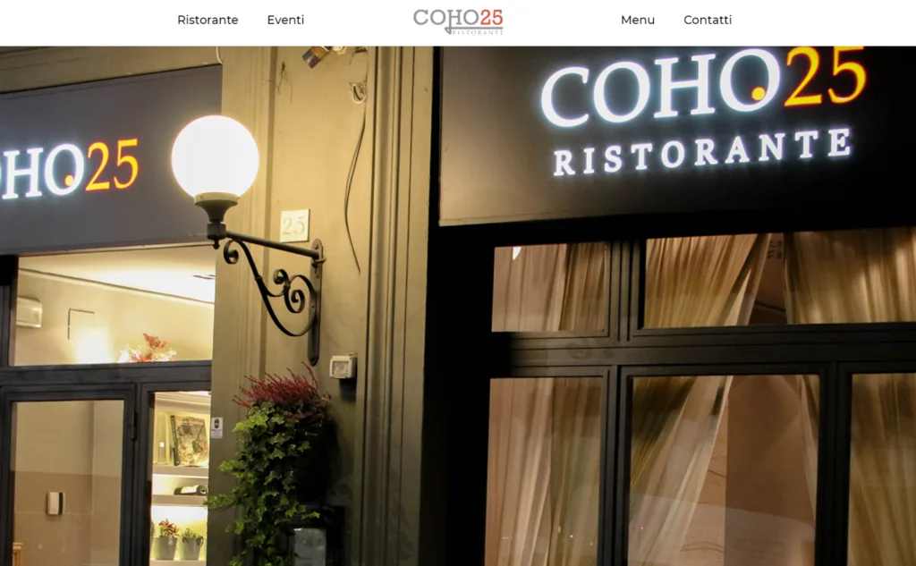 Progetto realizzato per Coho25