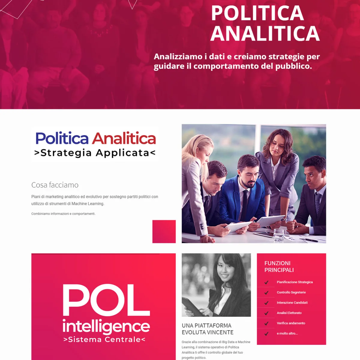 Progetto realizzato per Politica Analitica