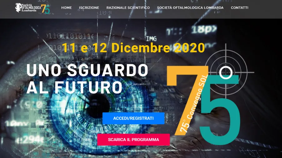 Progetto realizzato per Società Oftalmologica Lombarda