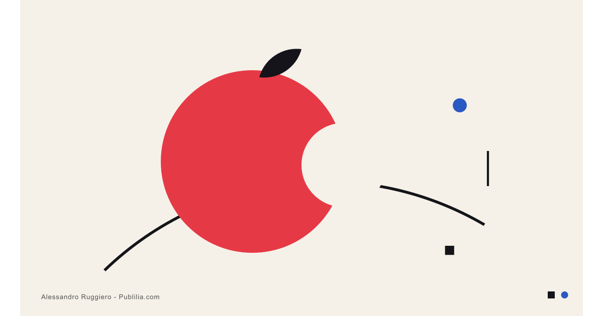 Il logo Apple: storia di una mela morsicata