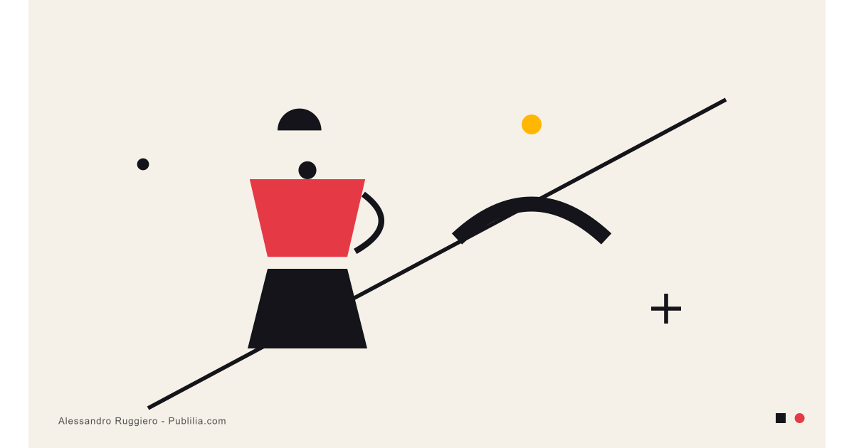 La Moka Bialetti e l’omino coi baffi: un’icona nata dal disegno